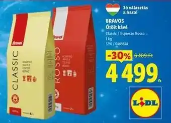 BRAVOS Őrölt kávé