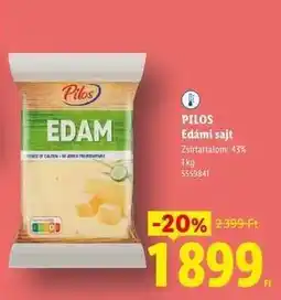 Lidl PILOS Edámi sajt ajánlat