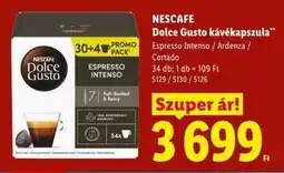 Lidl NESCAFE Dolce Gusto kávékapszula ajánlat