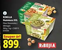 Lidl RIBELLA Hummusz XXL ajánlat