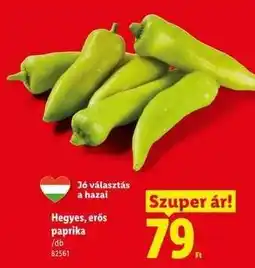 Lidl Hegyes erős paprika ajánlat