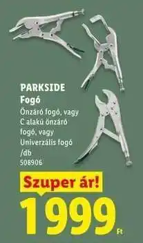 Lidl PARKSIDE Fogó ajánlat