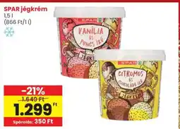 Interspar SPAR jégkrém ajánlat