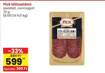 Interspar PICK Téliszalámi ajánlat
