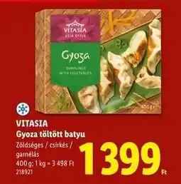 Lidl VITASIA Gyoza töltött batyu ajánlat