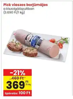 Interspar Pick viaszos borjúmájas ajánlat