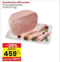 Interspar Buonissimo főtt sonka ajánlat