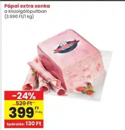 Interspar Pápai Extra Sonka ajánlat