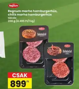 Interspar Regnum Marha hamburgerhús, chilis marha hamburgerhús ajánlat