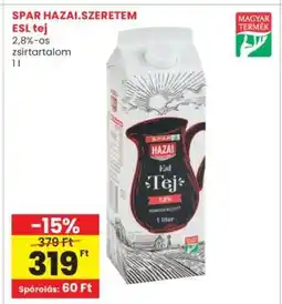Interspar SPAR HAZAI.SZERETEM ESL tej ajánlat