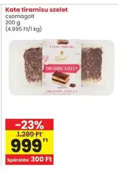 Interspar Kata tiramisu szelet ajánlat