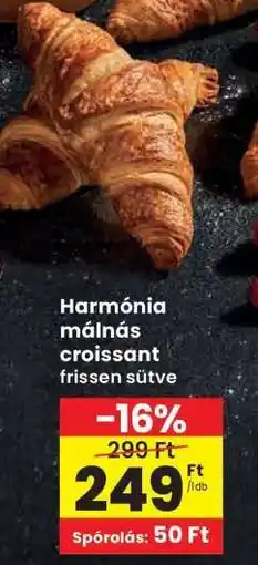 Interspar Harmónia málnás croissant ajánlat