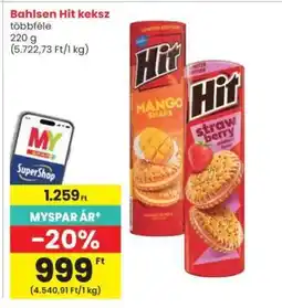 Interspar Bahlsen Hit Keksz ajánlat