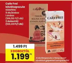 Interspar CAFE FREI Kávékapszula ajánlat