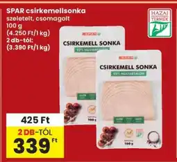 Interspar SPAR Csirkemellsonka ajánlat