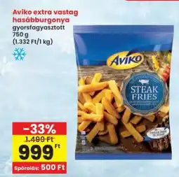 Interspar Aviko extra vastag hasábburgonya ajánlat