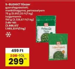 Interspar S-BUDGET fűszer ajánlat