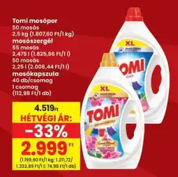Interspar Tomi mosópor ajánlat