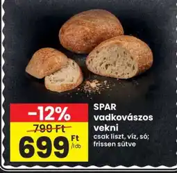 Interspar SPAR VADKOVÁSZOS VEKNI ajánlat