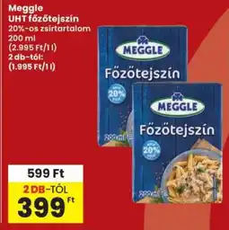 Interspar MEGGLE UHT Főzőtejszín ajánlat