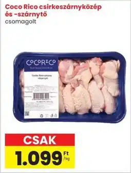 Interspar Coco Rico csirkeszárnyközép és -szárnytő ajánlat