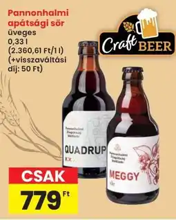 Interspar Pannonhalmi apátsági sör ajánlat