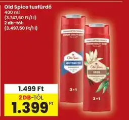 Interspar OLD SPICE Tusfürdő ajánlat