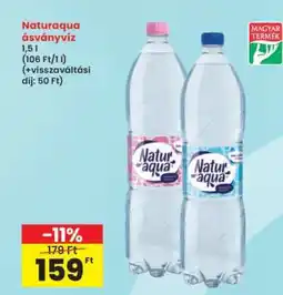 Interspar NATURAQUA ÁSVÁNYVÍZ ajánlat