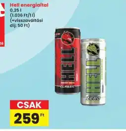 Interspar HELL Energiaital ajánlat