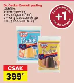 Interspar Dr. Oetker Eredeti Puding ajánlat