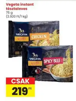 Interspar VEGETA Instant tésztaleves ajánlat