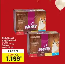 Interspar Nelly 12 pack macskaeledel ajánlat