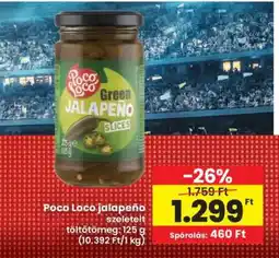 Spar Poco Loco jalapeño ajánlat