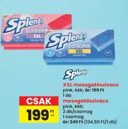 Interspar XXL mosogatószivacs ajánlat