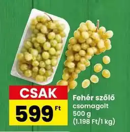 Interspar Fehér szőlő csomagolt ajánlat