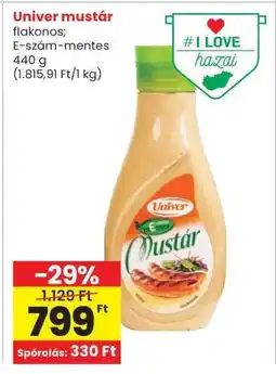 Interspar UNIVER﻿﻿ Mustár ajánlat