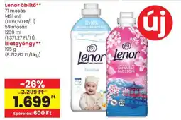 Spar LENOR Öblítő ajánlat