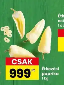 Interspar Étkézési paprika ajánlat