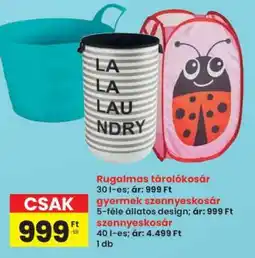 Interspar gyermek szennyeskosár ajánlat