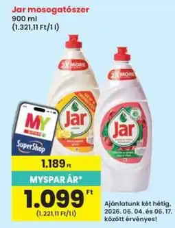 Interspar JAR Mosogatószer ajánlat