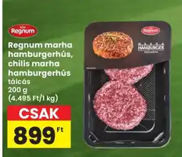 Spar Regnum Marha hamburgerhús, chilis marha hamburgerhús ajánlat