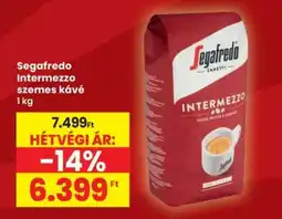 Interspar SEGAFREDO Intermezzo szemes kávé ajánlat