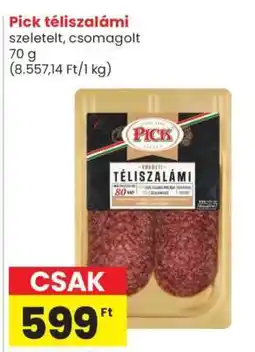 Spar PICK Téliszalámi ajánlat