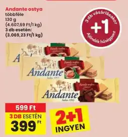 Interspar ANDANTE OSTYA ajánlat