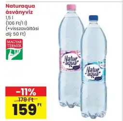 Spar NATURAQUA ÁSVÁNYVÍZ ajánlat
