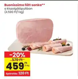 Spar Buonissimo főtt sonka ajánlat