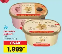Spar CARTE D'OR Jégkrém ajánlat