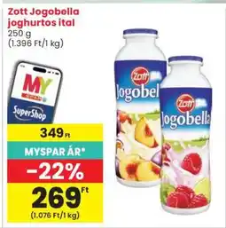 Spar Zott Jogobella joghurtos ital ajánlat