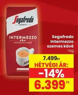 Spar SEGAFREDO Intermezzo szemes kávé ajánlat