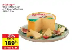 Spar Riska sajt ajánlat